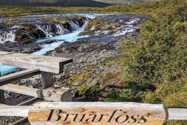 Golden Circle, Bruarfoss & Kerid Crater by Minibus from Reykjavik