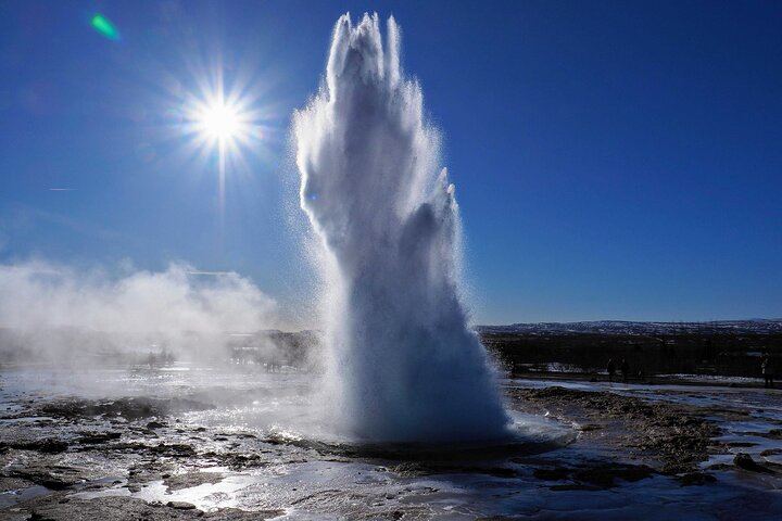 Golden Circle, Bruarfoss & Kerid Crater by Minibus from Reykjavik