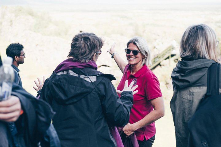 Golden Circle, Volcano Crater and Blue Lagoon Small-Group Tour