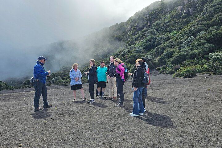 Guided nature walk into Irazu Volcano Park