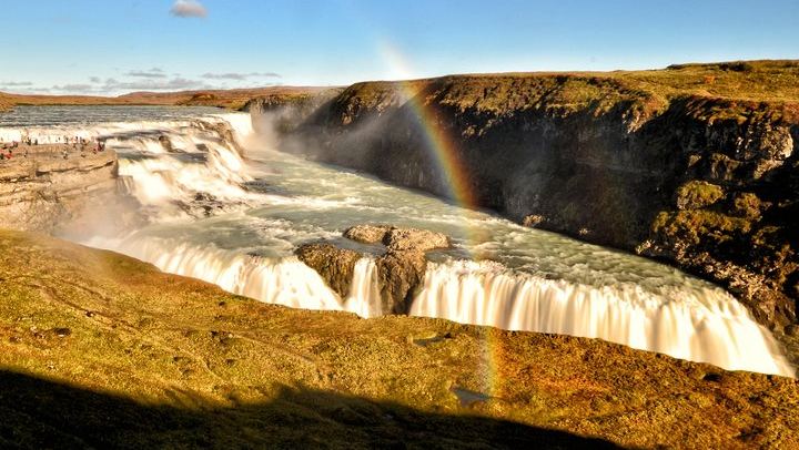 Gullfoss waterfall