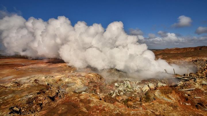 Gunnuhver geothermal area