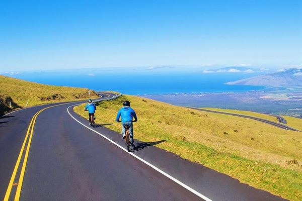 Haleakala Summit and 15 Miles Down: Park Entry Included, Riders from 12