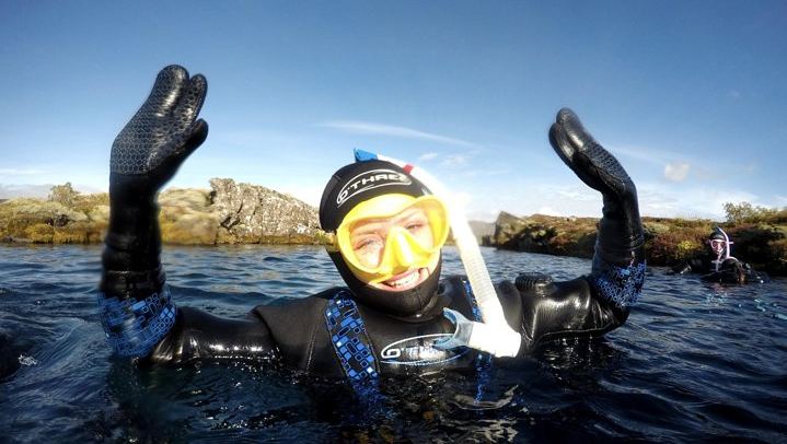 Happy Snorkeler