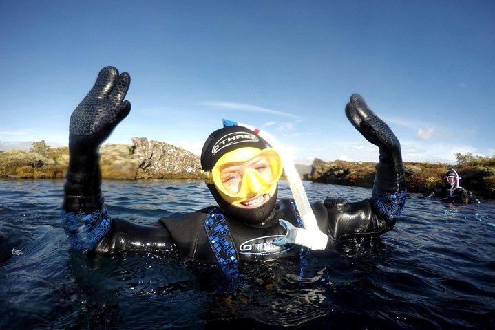 Happy Snorkeler