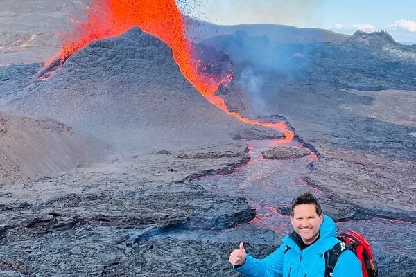 Fagradalsfjall with the First Local Guides: 8 km on Lava Laid Since 2021