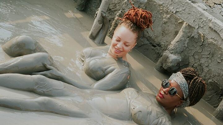 Healing Magic of the Volcano
Floating effortlessly in the mineral-rich mud—a moment of pure connection and wellness.