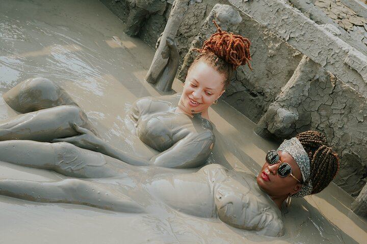 Healing Magic of the Volcano
Floating effortlessly in the mineral-rich mud—a moment of pure connection and wellness.