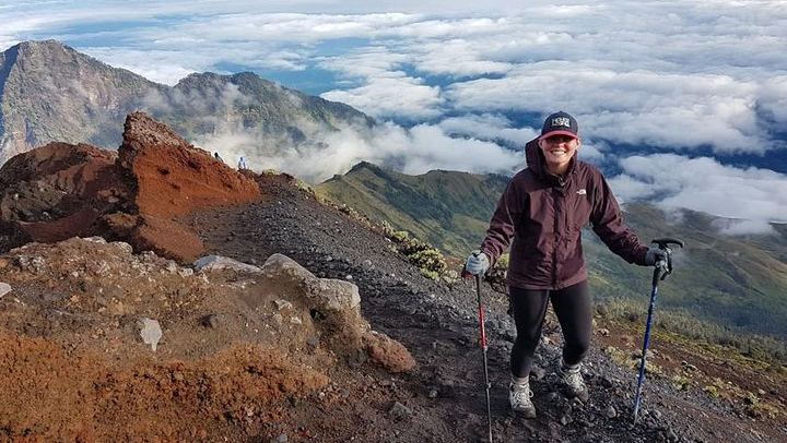 hike up to the summit
