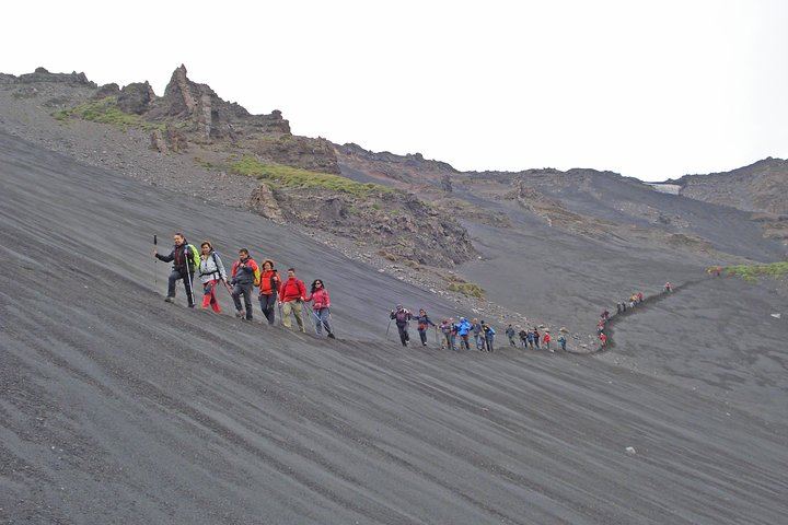 Hiking on the Etna
