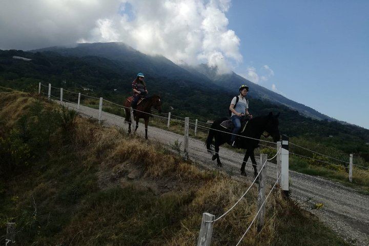 Horse Riding on Mount Vesuvius