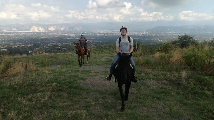 Horse Riding on Mount Vesuvius