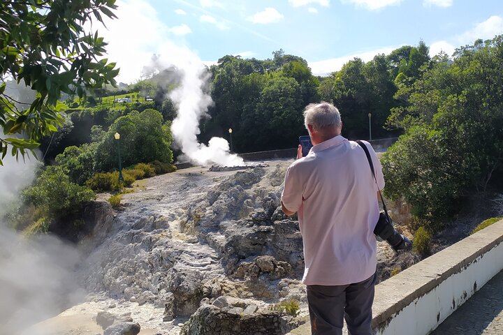 Hot Spring in Furnas Village