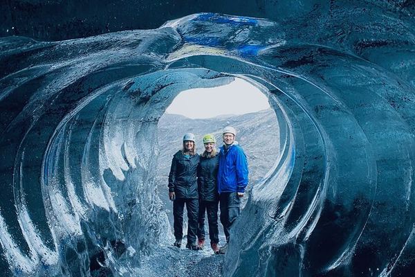 The Dragon Glass Ice Cave Under Katla, by Super Jeep from Vík