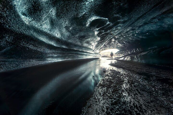 Ice Cave by Katla Volcano Super Jeep Tour from Vik