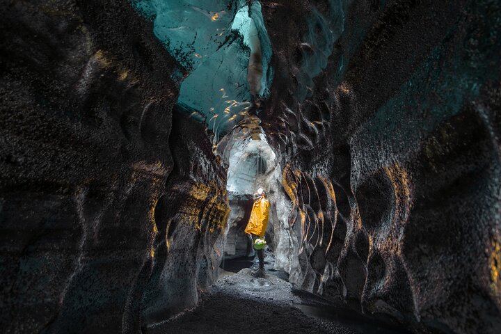 Ice Cave by Katla Volcano Super Jeep Tour from Vik