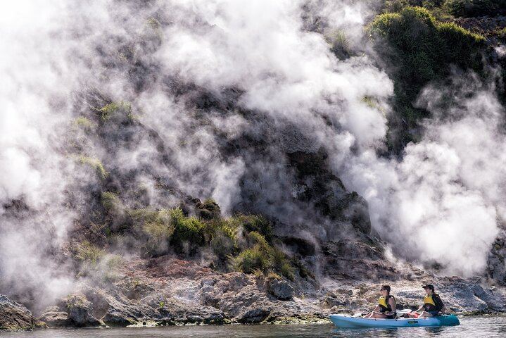 Incredible steaming cliffs