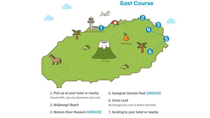 Jeju Day Tour East Course