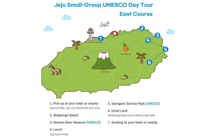 Jeju Day Tour East Course