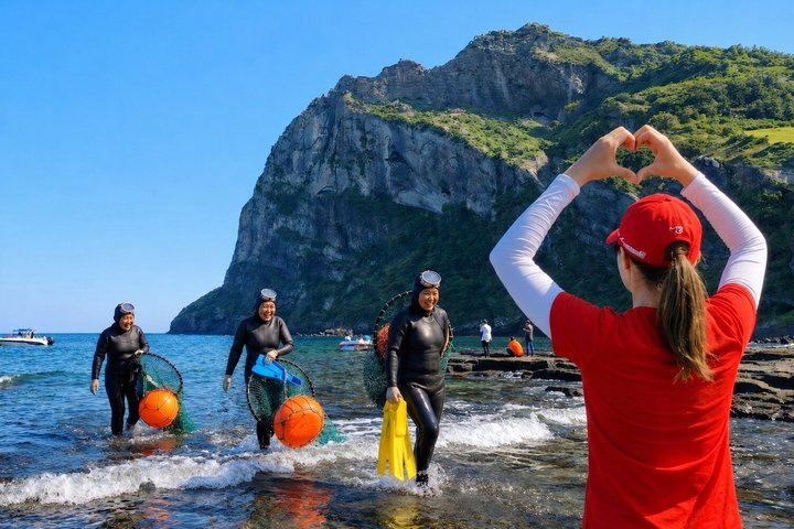 Jeju East Essentials – Seongsan Ilchulbong (UNESCO) & Haenyeo