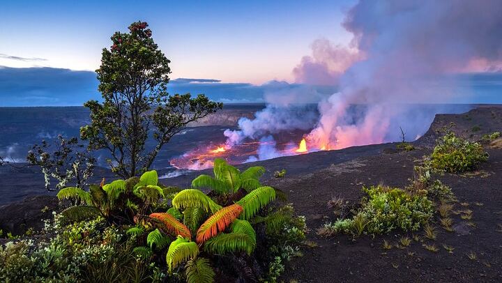 Kilauea Erupting