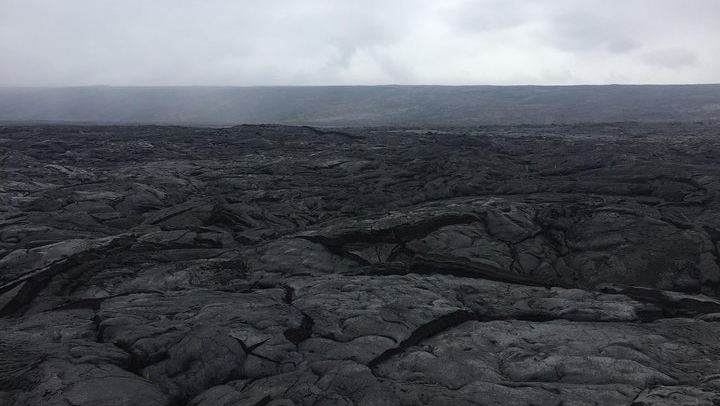 Kilauea Volcano's Lava Fields