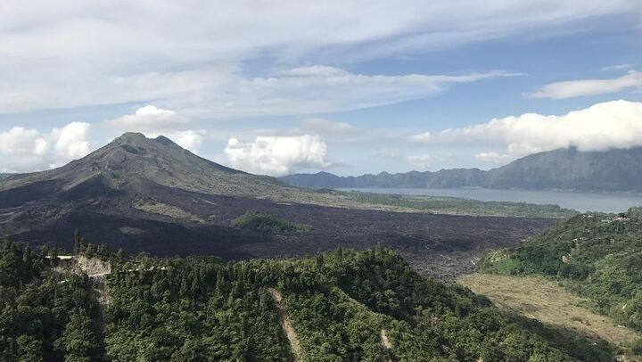 Kintamani Mount Batur and Lake Batur View