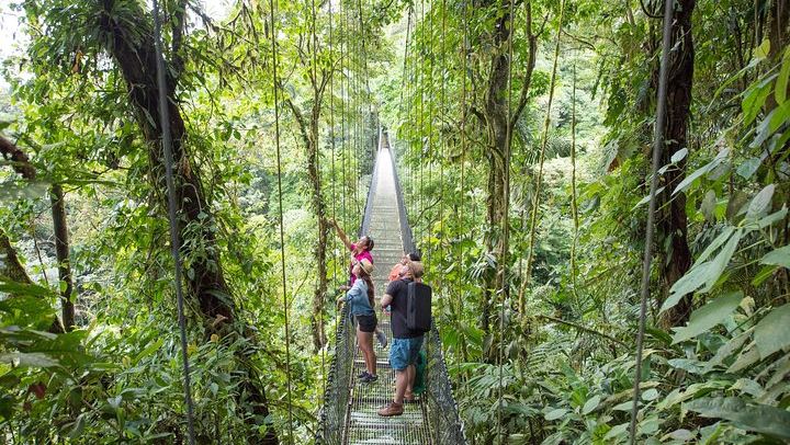 La Fortuna Waterfall, Hanging Bridges, Arenal Volcano Combo Tour