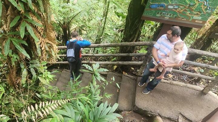 La Paz Waterfall Gardens walking trails