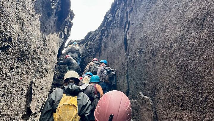 Lava channel