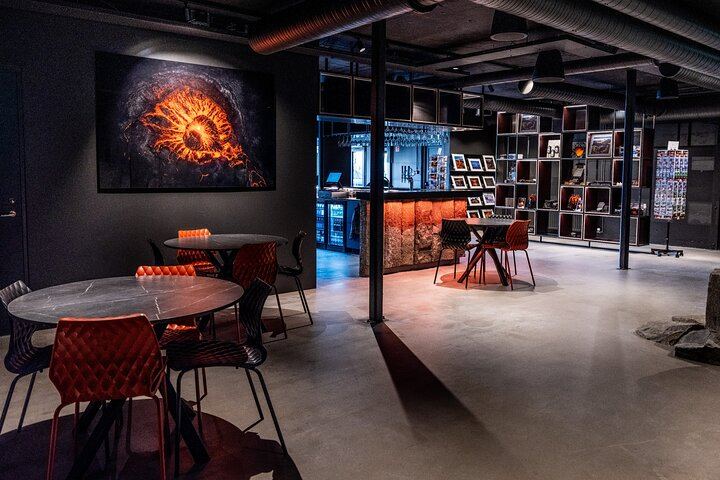 Lava Show Reykjavik facilities - beautifully designed interior