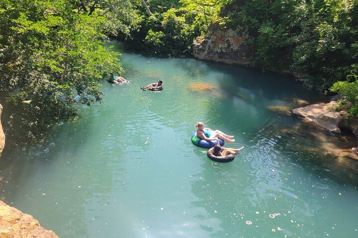 Lazy river tubing