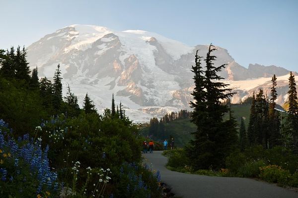 The Only Rainier Tour Allowed More Than a Mile from the Road: Ten People Max