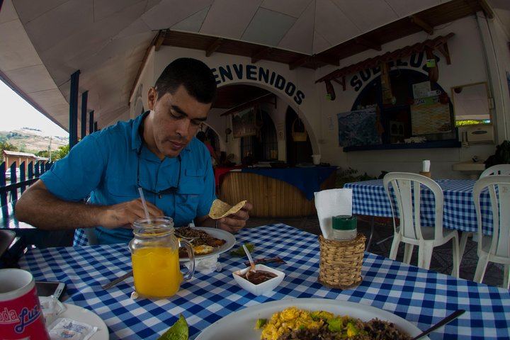 Lunch at family owned traditional restaurant