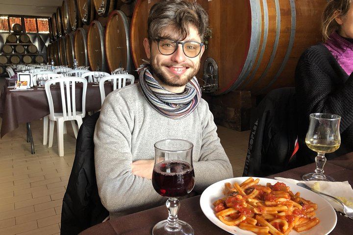 Lunch with wine tasting