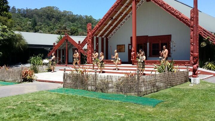 Marae at Te Puia