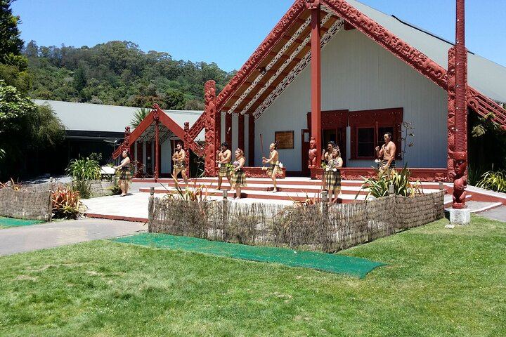 Marae at Te Puia