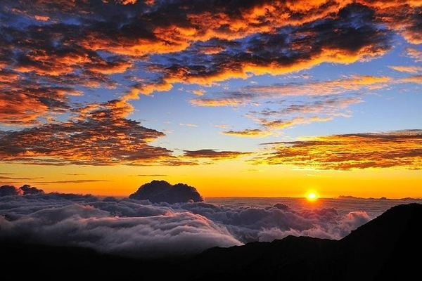 Sunrise at 9,740 Feet on the House of the Sun, with a Sit-Down Breakfast After