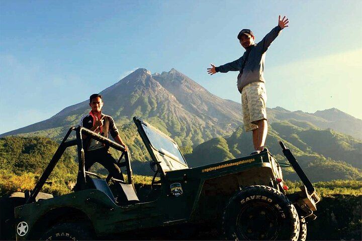 Merapi Volcano Sightseeing Jeep Tour with Pickup