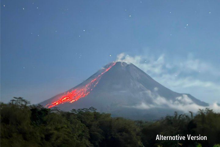 Merapi Volcano Sightseeing Jeep Tour with Pickup