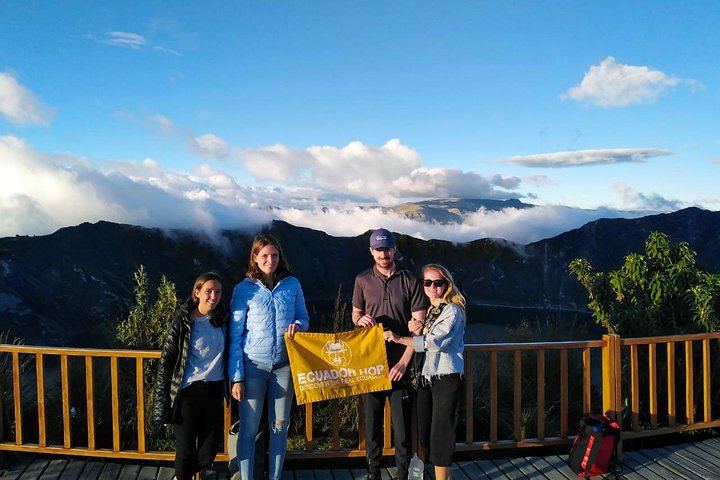 Mirador lookout point - Quilotoa