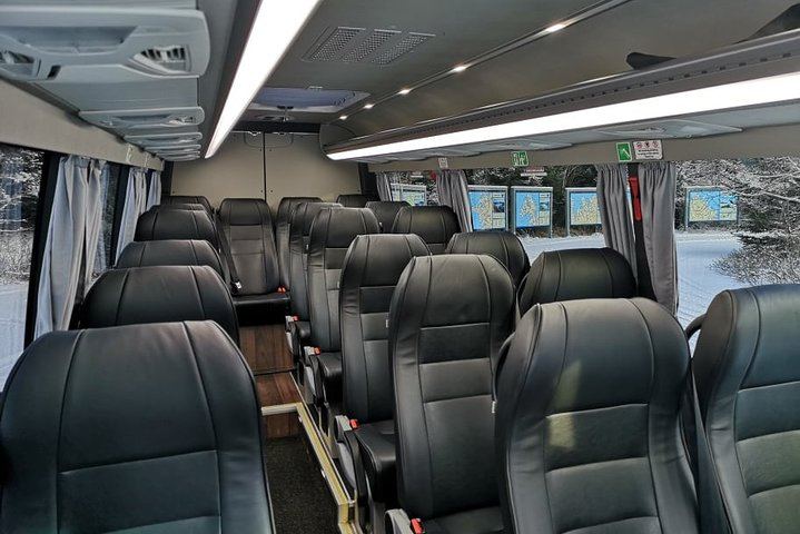 Modern fleet - free Wi-Fi and USB chargers next to every seat