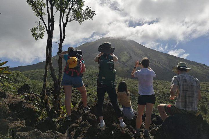 Morning Arenal Volcano Hike, Lunch & Natural Hot Springs River