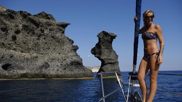 Sunset Caldera Sailing Cruise