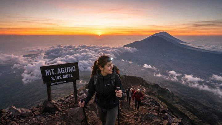 Mount Agung Sunrise Trekking Adventure with Breakfast