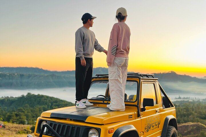 Mount Batur 4WD Jeep, Breakfast and Hot Spring All Inclusive