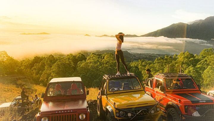 Mount Batur jeep Sunrise - Explore Black lava