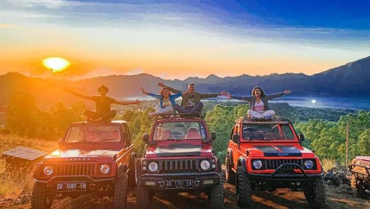 Mount Batur Jeep Sunrise Tour with Black Lava – Bali Volcano