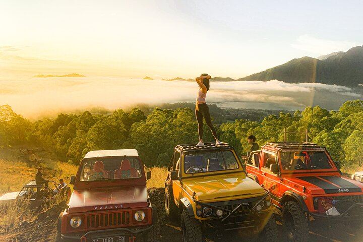 Mount Batur jeep Sunrise - Explore Black lava