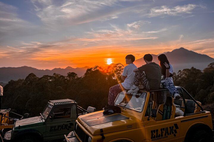 Mount Batur jeep Sunrise - Explore Black lava